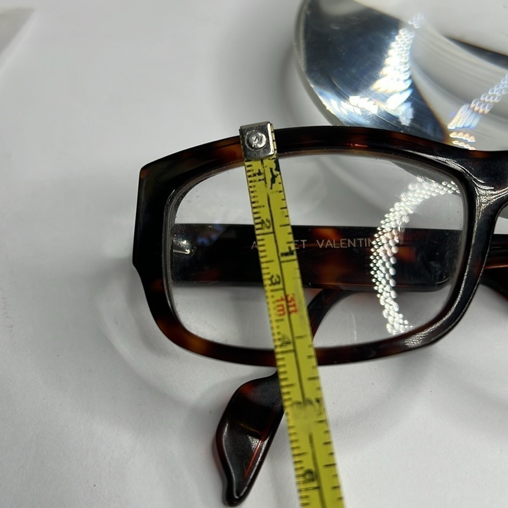 Anne et Valentin 1105 Crakan Tortoise Brown Teal Eyeglasses Frame Made in France - Picture 7 of 7